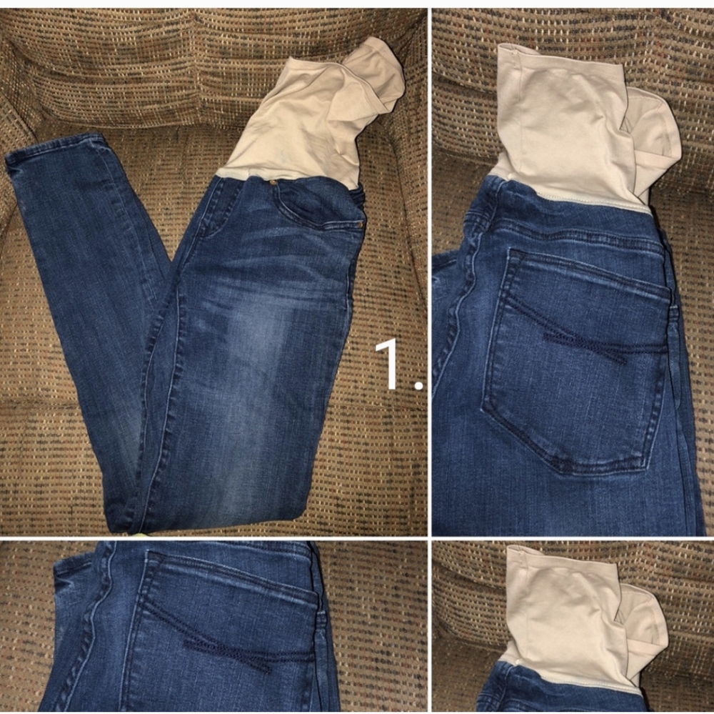 Maternity Blue Jeans
